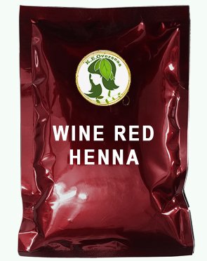 wine red henna